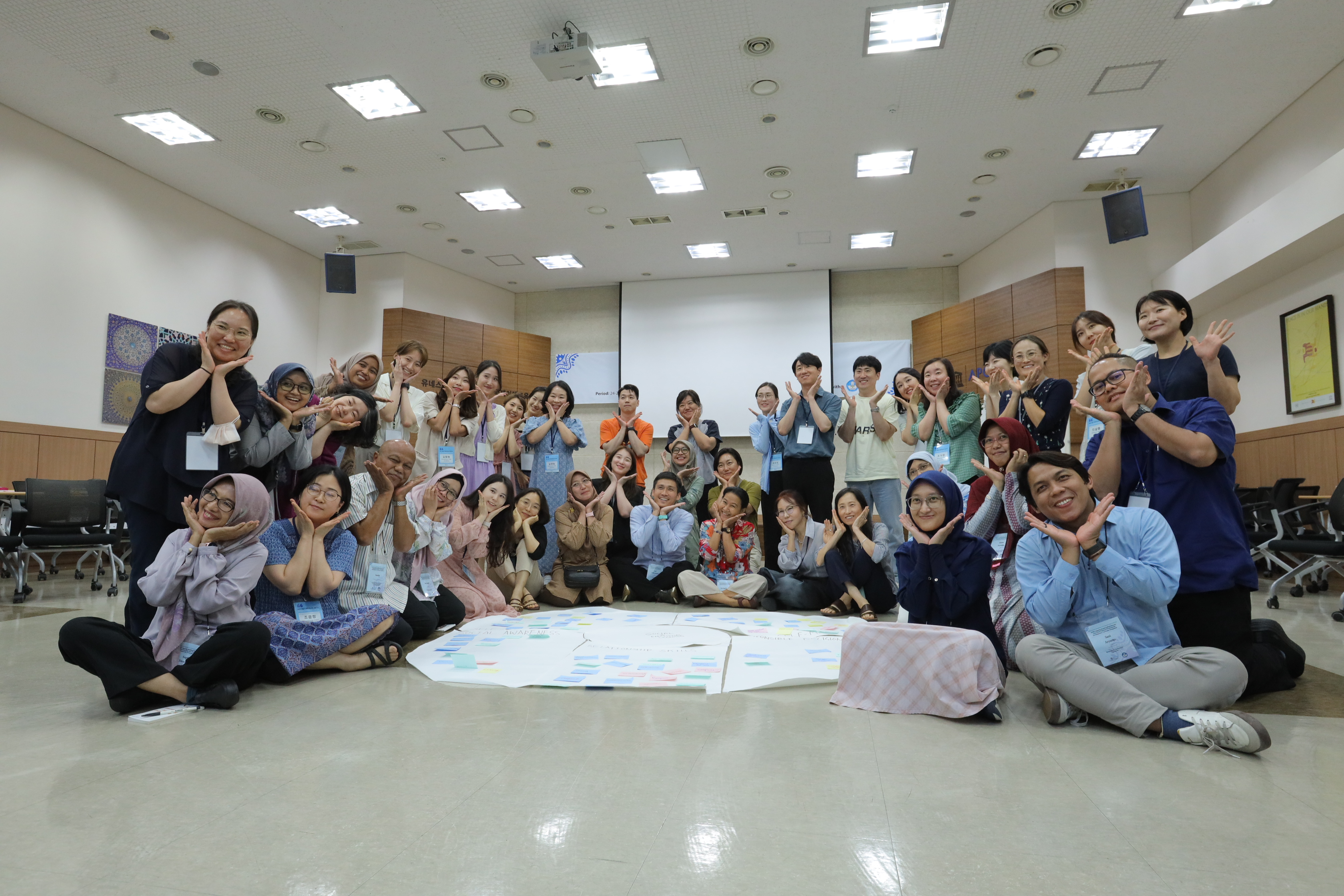 Joint session with Korean teachers