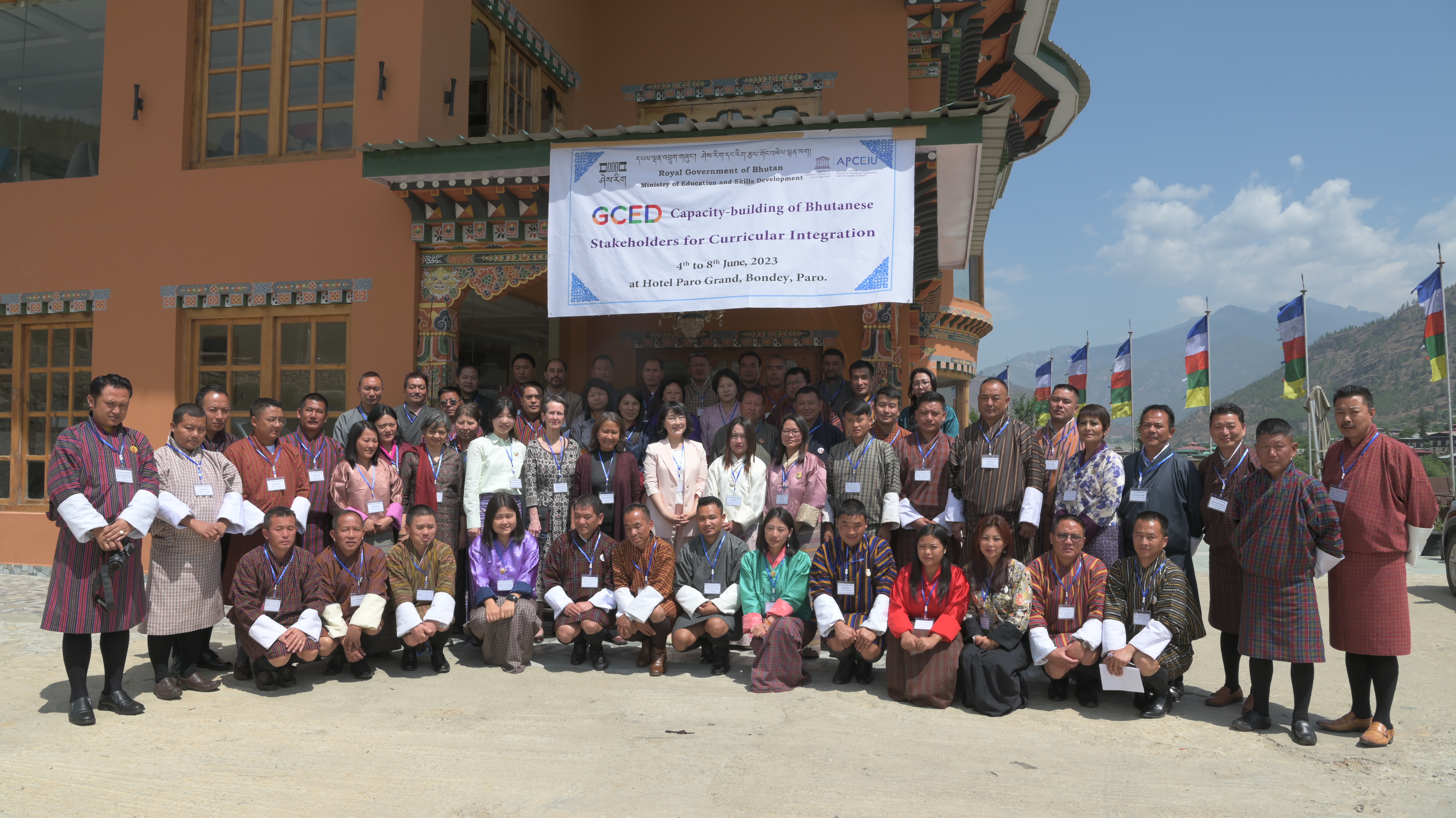 Workshop for GCED Capacity-building of Bhutanese Stakeholders for Curricular Integration_01