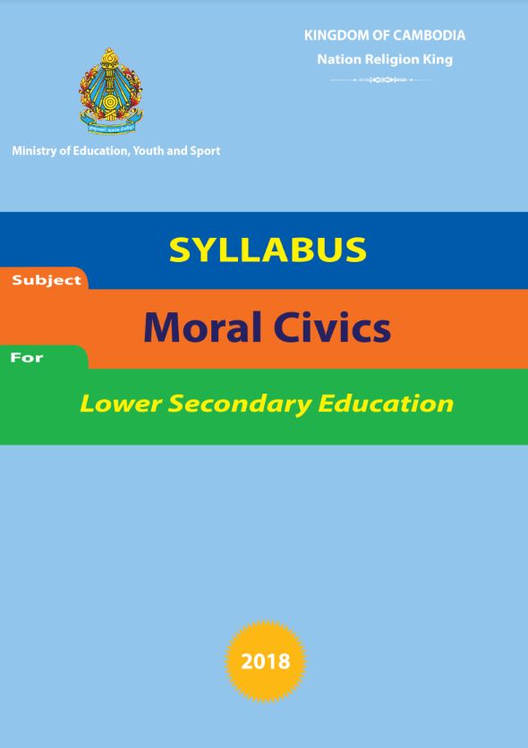 Cover for Moral Civics for Lower Secondary Level 