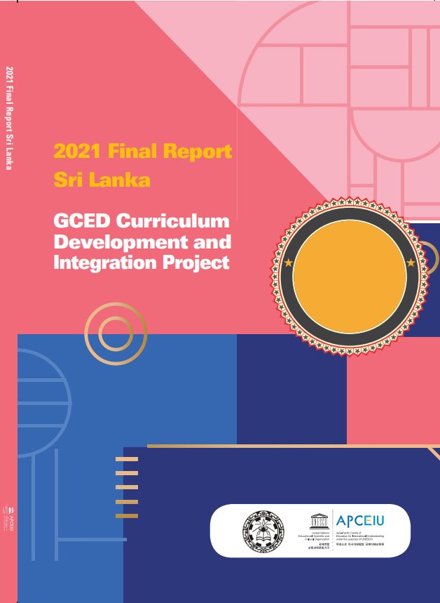 Cover page for 2021 Final Report Sri Lanka