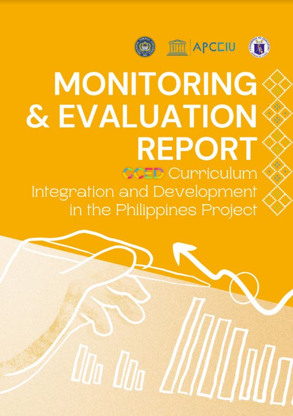Cover page for Monitoring and Evaluation Report