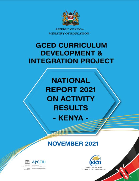 Cover Page [2021_Report] National Report 2021 On Activity Results Kenya