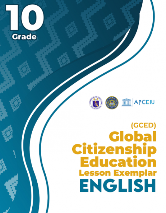 Cover Page for [GCED Lesson Exemplar] English Grade 10