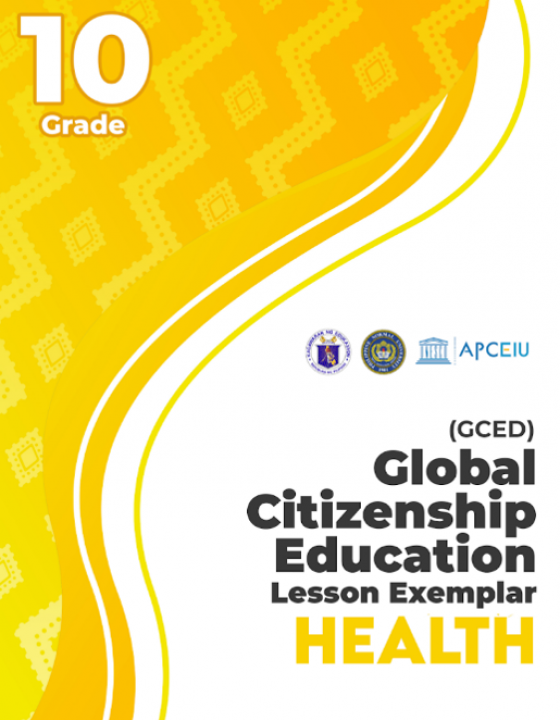 Cover Page of [GCED Lesson Exemplar] Health Grade 10