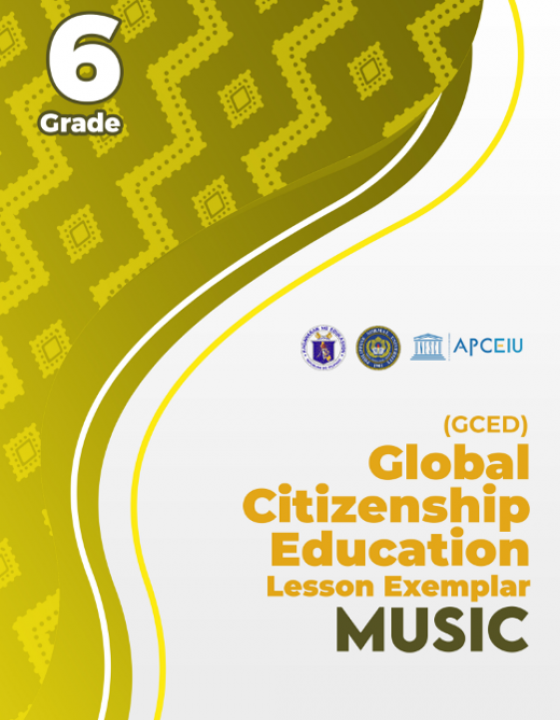 Cover Page for [GCED Lesson Exemplar] Music Grade 6