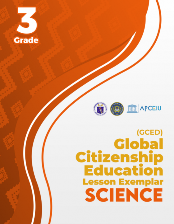 Cover Page for [GCED Lesson Exemplar] Science Grade 3
